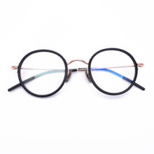 Belight Optical  Japan Design Women Acetate Titanium Retro Vintage Prescription Eyeglasses Optical Spectacle Frame Eyewear 9755 2024 - buy cheap