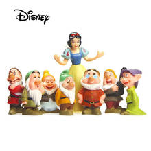 8pcs Disney Princess Doll Snow White And The Seven Dwarfs Action Figure Toys 8cm Dolls Collection Toys For Kids Birthday Gift 2024 - buy cheap