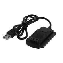 USB 2,0 для IDE/SATA 2,5 "3,5" жесткий диск HDD конвертер кабель адаптер Новый E65A 2024 - купить недорого