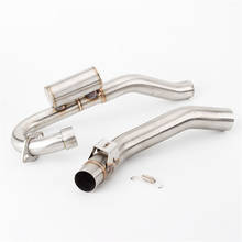Motorcycle exhaust pipe Motocross front section CRF150F CRF230F CRF250R front section connecting pipe link pipe 2003-2016years 2024 - buy cheap