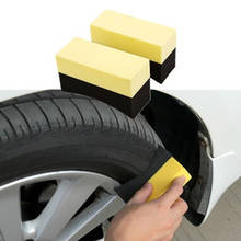 Esponja de limpeza 5 peças, rodas do carro escova de limpeza canto da borda esponja de cera de pneu, polimento de esponja do interior do carro, acessórios de limpeza do automóvel 2024 - compre barato