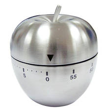 Timer mecânico novo de alarme para cozinha, útil, timer digital de alarme de 60 minutos em aço inoxidável, frete grátis. 2024 - compre barato