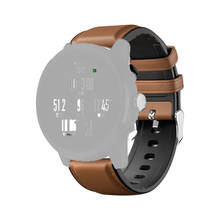Correa de reloj de cuero genuino y silicona, 20mm y 22mm, accesorios para Tissot Seiko 2024 - compra barato