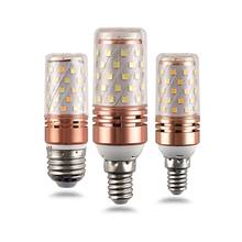 GD 10pcs 12W 16W LED Corn-Bulb 220V Chandelier LED Candle Bulb SMD2835 230V 240V Led-Light Ampoule Home-Decoration E27 E14 bulbs 2024 - buy cheap