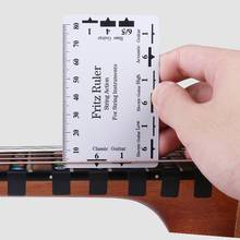 Portable Guitar String Action Gauge String Pitch Ruler Measuring for Bass Classical Electric Acoustic Guitar Tools Parts Rulers 2024 - buy cheap