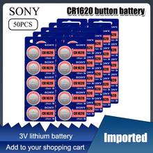 50Pcs FOR SONY CR1620 Button Cell Coin Batteries CR1620 Car Remote Control Electric Alarm 1620 ECR1620 DL1620 3V Lithium Battery 2024 - buy cheap