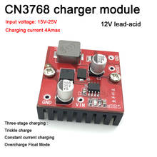 CN3768 модуль зарядки свинцово-кислотный модуль зарядки аккумулятора трехступенчатая зарядка 12 В постоянного тока 2024 - купить недорого