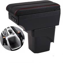 For Ford Focus II 2 Mk2 armrest box central content box interior Focus 2 Mk2 Armrests Storage car-styling accessories with USB 2024 - buy cheap