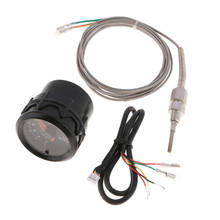 2 ''52mm 7 colores LED medidor de temperatura de gases de escape de coche EXT Temp Meter EGT con Sensor 2024 - compra barato