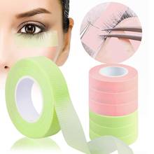 9m Non-woven grafted green eyelash tape with holes breathable comfortable sensitive resistant eye pad Eyelash extension tools 2024 - buy cheap