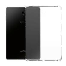 Для Samsung Galaxy Tab A 10,1 T510 T515 2019 прозрачный чехол из прозрачного силикона мягкий ударопрочный сверхмощный защитный бампер 2024 - купить недорого