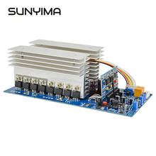 SUNYIMA 1PC DC 24V 36V 48V 60V to AC 1500W 2200W 3000W 3500W Pure Sine Wave Inverter Frequency High Power Finsh Board Test 2024 - buy cheap