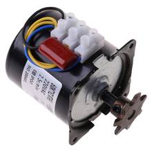 Componentes alinhados reversíveis 2.5r/min d0ac do motor da incubadora do motor de turner dos ovos da c.a. 220v 2024 - compre barato