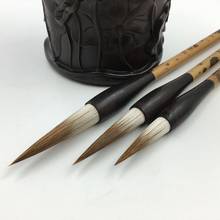 3pcs Calligraphy Brush Caligrafia Wolf &woolen Hair Brushes Chinese Painting Regular Script Long Hair Writing Brush Tinta China 2024 - buy cheap