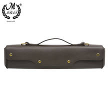 M MBAT Water-Resistant Flute Case Synthetic Leather Gig Bag Box Concert Adjustable Shoulder Strap Musical Instrument Accessories 2024 - buy cheap
