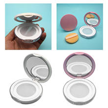 0.1 oz Plastic Loose Powder Compact Container Empty Powder Case with Mirror 2024 - buy cheap