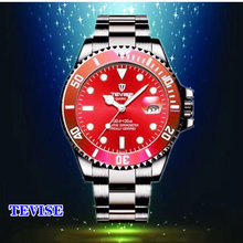 Tevise Waterproof Automatic Mechanical Watch Men Auto Date Full Steel Business Top Brand Luxury Man Watches Water Resistant T801 2024 - buy cheap
