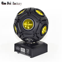 9X12W RGBW 4In1 Led Football Moving Head Light Lyre Beam Dj Disco Ball Light DMX For Stage Party 2024 - buy cheap