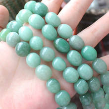 11-14mm Natural Aventurine Smoth Freeform loose beads 15",Min. Order is $10,we provide mixed wholesale for all items ! 2024 - buy cheap