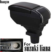 For suzuki liana armrest box central Store content Storage box armrest box with cup holder ashtray 9USB interface 2024 - buy cheap