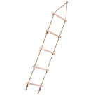Children Playhouse Wooden 300KG 5 Rungs Rope Climbing Ladder Backyard Toy - compare prices Children Playhouse Wooden 300KG 5 Rungs Rope Climbing Ladder Backyard Toy - compare prices