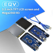 ЖК-модуль 3,5 дюйма TFT LCD экран 3,5 "+ Mega 2560 R3 Mega2560 REV3 плата для Arduino 2024 - купить недорого