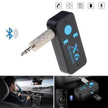 3 in 1 X6 Wireless Bluetooth 5.0 Receiver 3.5mm AUX Car Stereo Audio Music with Microphone HandFree Adapter Support TF Card 2024 - buy cheap
