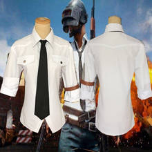 Game PUBG shirt cosplay costume suit Big escape PUBG eat chicken shirt Perfect for men and women to wear coats 2024 - buy cheap