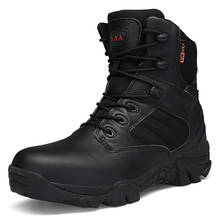 Military Boots Men Ankle Tactical Winter Combat Boots Black Waterproof Desert Us Army Boot Mens Militar Man Shoes Male Coturno 2024 - buy cheap