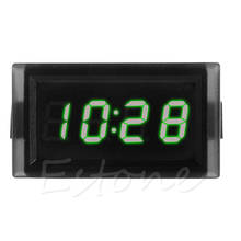 DC 12V Digital LED RGB Dashboard Waterproof Auto Clock Time for Car Motorcycle wholesale 2024 - buy cheap