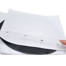 20 pces anti-estático arroz registro de papel interno saco mangas protetores para 12 polegadas vinil registro turntable acessórios 2024 - compre barato