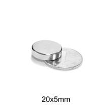 2~30pcs 20x5 mm Round Powerful Magnetic Magnets 20mmx5mm Strong Disc Rare Earth Magnet  20x5mm  Neodymium Magnet 20*5 mm N35 2024 - buy cheap