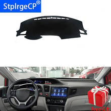 For Honda civic 2016 Dashboard Cover Sun Shade Non-slip Dash Mat Carpet Car Stickers Interior Accessories 2024 - buy cheap