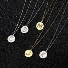 cmoonry na moda 26 letras pingente colar para mulheres aaa + cz alfabeto colar 45cm ouro/prata link corrente dropship 2024 - compre barato