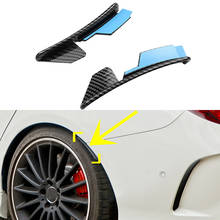 Embellecedor de parachoques trasero para coche, ceja de rueda de extensión de llamarada para Mercedes CLA C117 CLA45 AMG CLA180 CLA200 CLA250 2013-2019 2024 - compra barato