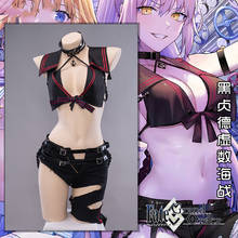 Anime Fate/Grand Order FGO Black Saber Jeanne d'Arc Alter Sailor JK Sexy Uniform Cosplay Costume Halloween Women Free Shipping 2024 - buy cheap