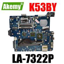 ERILLES K53BR Motherboard For ASUS X53B K53BY K53BR X53BY LA-7322P laptop Motherboard K53B Mainboard 2024 - buy cheap