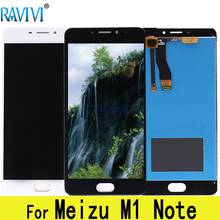 5.5" LCD For MEIZU M1 Note LCD Display Touch Screen Digitizer Assembly Replacement with Frame For MEIZU M1Note 2024 - buy cheap