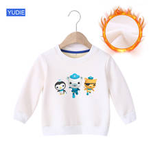 kids Boys girls Winter Clothes  T Shirt Winter Warm Hoodies Autumn Little Children Sweatshirts Fashion Long Sleeve Toddler Cool 2024 - buy cheap