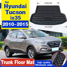 Cargo Boot Liner Mat Rear Trunk Floor Tray Carpet Protector Mud Pad For Hyundai Tucson IX35 2010 2011 2012 2013 2014 2015 2024 - buy cheap