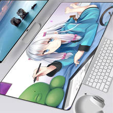 Alfombrilla de ratón de Anime para maestro Izumi Sagiri, sexy, 3D, para pechos, otaku, rosa, para teclado, manga, regalo de vacaciones 2024 - compra barato