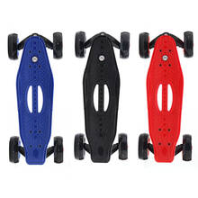 Novo estilo cruiser longboard roda flash skate board completo montado skate scooter adultos crianças ao ar livre placas de skate viagem 2024 - compre barato