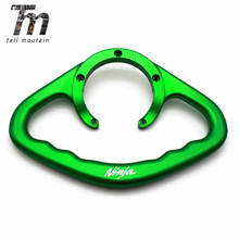 Manoplas para passageiro de motocicleta punho do tanque de mão, apoio de braço, grade, para kawasaki ninja400, ninja300, ninja250 2024 - compre barato