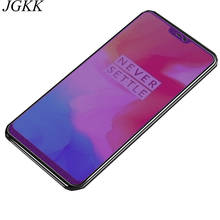 JGKK для OnePlus 6 6T 5 5T анти-синий матовый протектор экрана из закаленного стекла для One Plus 6T 5T устойчивая к царапинам Защитная пленка 2024 - купить недорого