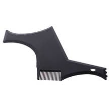 1PC Men Lightweight And Flexible Fits Tool Beard Comb Beard Shaping Tool Beard Styling Template Stencil 2024 - buy cheap