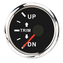 UP-DN Boat Trim Gauge - Marine Trim Tilt Indicator, 0-190ohm for Boat, Auto, Car, Left Display 2024 - buy cheap