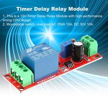 DC 12V NE555 Monostable Delay Relay Circuit Conduction Module Trigger Switch Timer Adjustable Time Shield Electronics Arduino 2024 - buy cheap