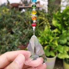 Crystal Suncatcher Faceted Prism Chandelier Beads Part Hanging Sun Catcher Ornament Home Wedding Garden Decor Figurine Xmas Gift 2024 - buy cheap