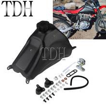 Black Dirt Bike Motocross Fuel Tank Gas Petroloil Tank With Tank Cap for Honda CRF CRF230F 2015-2019 2017 2018 2024 - buy cheap