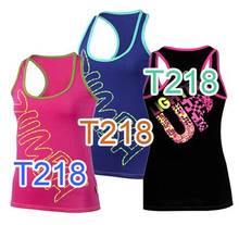 S M L XL женский жилет топы для бега футболки для тренировок и упражнений одежда для йоги T218 200 175 1689 2024 - купить недорого
